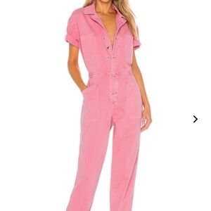 PISTOLA Grover Jumpsuit in Flamingo
